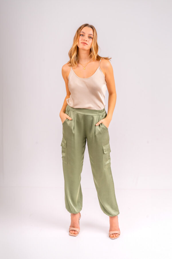 Pantalon Positano - Verde Salvia
