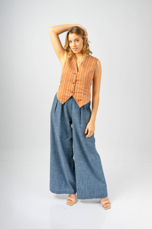 Pantalon Capri - Blu