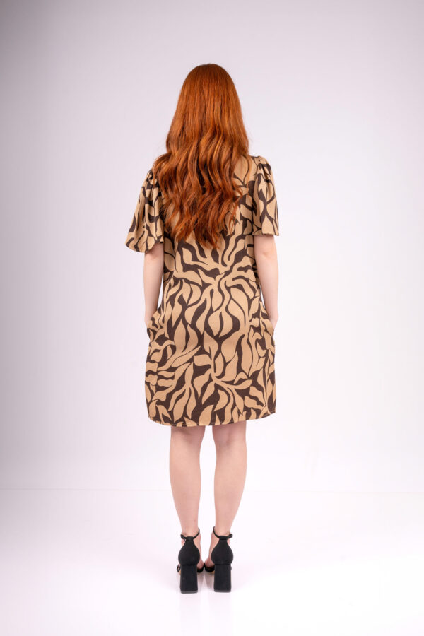 Vestido Bari Manga Corta - Sabbia - Imagen 3