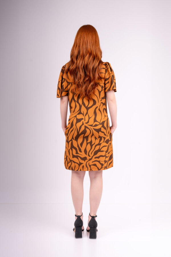 Vestido Bari Manga Corta - Terra - Imagen 3