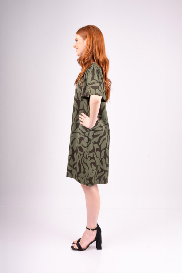 Vestido Bari Manga Corta - Cactus - Imagen 2
