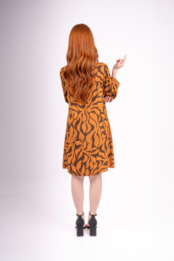 Vestido Bari Manga Larga - Terra - Imagen 3