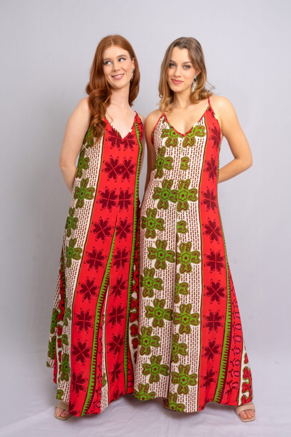 Vestido Matera - Rosso