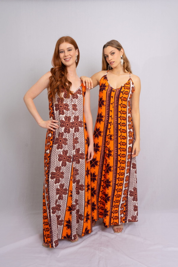 Vestido Matera - Arancio