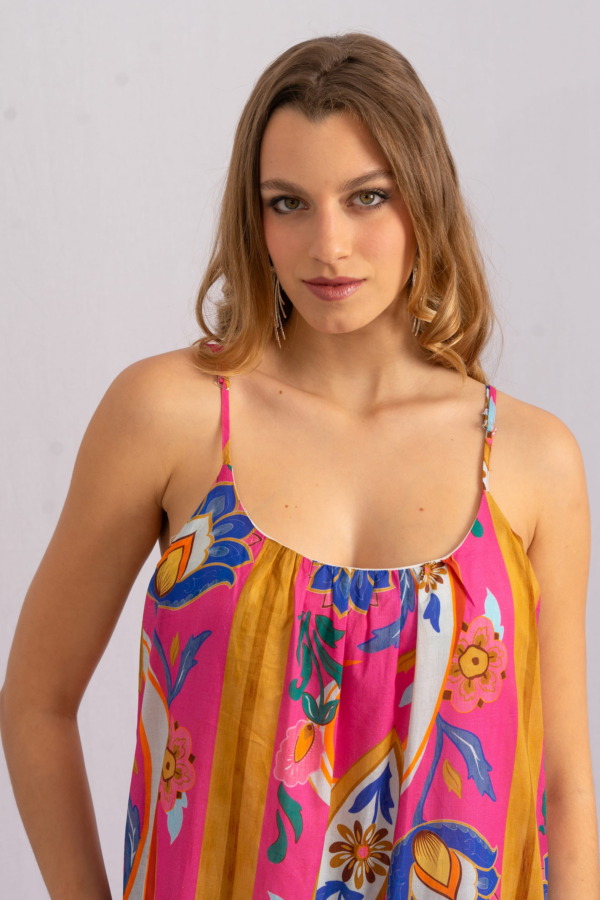 Vestido Siena - Fucsia - Imagen 2
