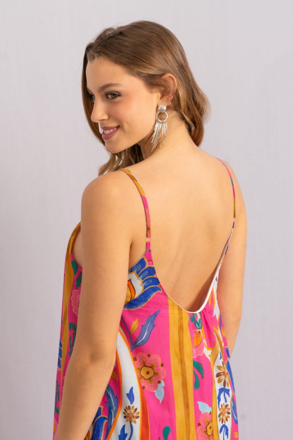 Vestido Siena - Fucsia - Imagen 3