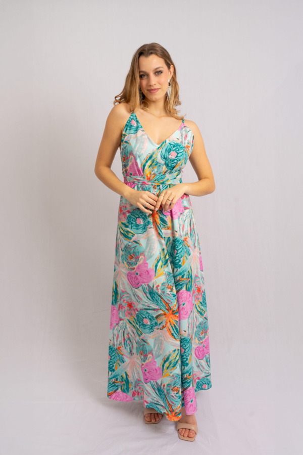Vestido Palermo Tiras - Tiffany - Imagen 2