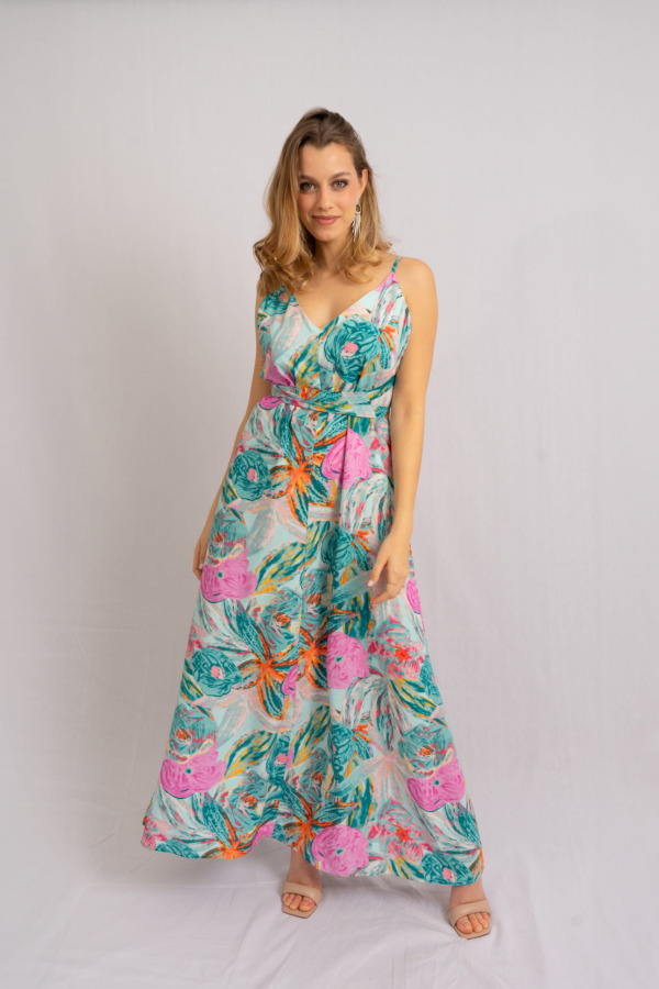 Vestido Palermo Tiras - Tiffany