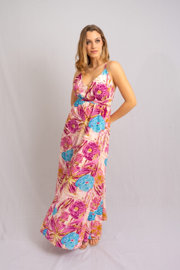Vestido Palermo Tiras - Rosa Antico - Imagen 2