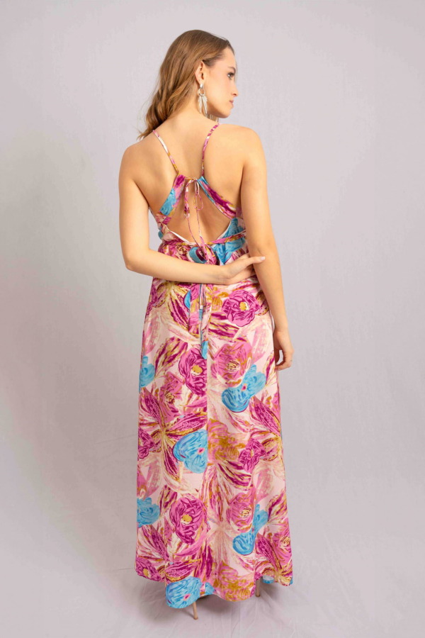 Vestido Palermo Tiras - Rosa Antico - Imagen 3